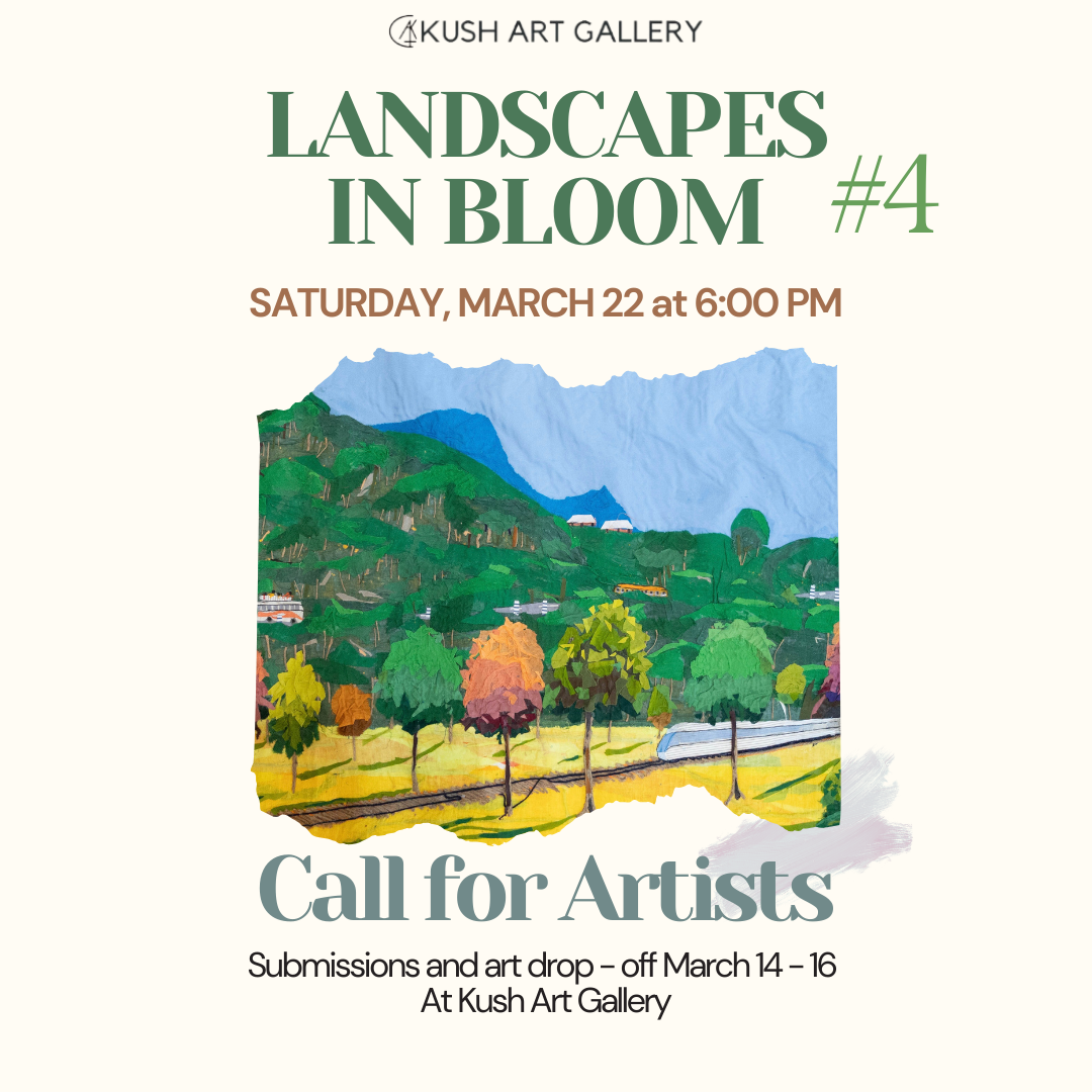 Kush Art Gallery Celebrates Spring with “Landscapes In Bloom” on March 22