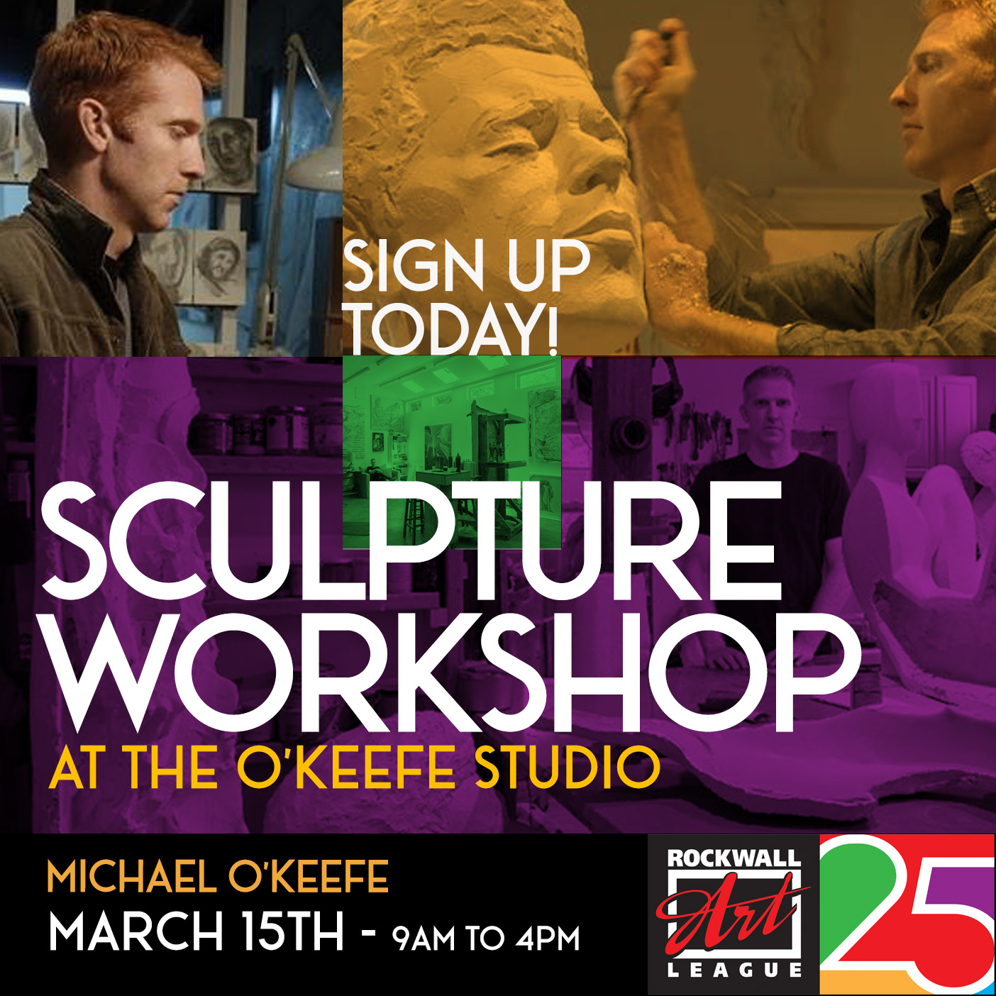 Michael O’Keefe One Day Sculpture Workshop