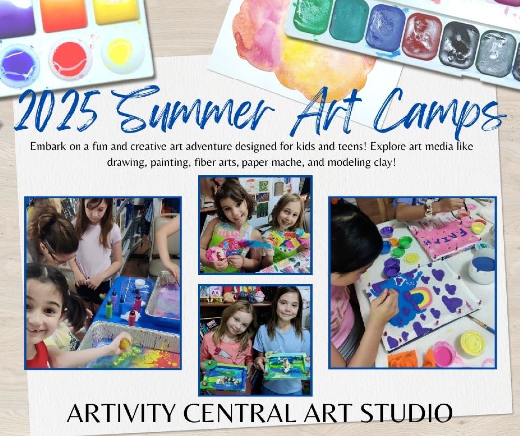2025 Summer Art Camp Registration is now OPEN! Artivity Central Art Studio, Plano, Texas
