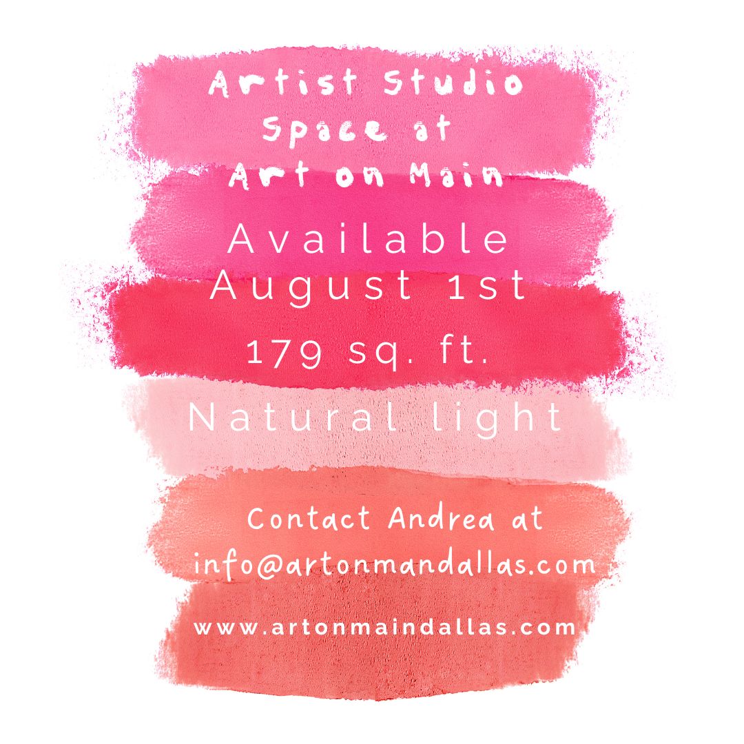 Studio Space available at Art on Main