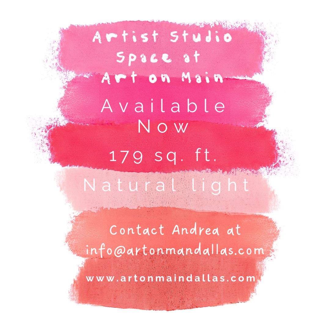 Studio Space available at Art on Main