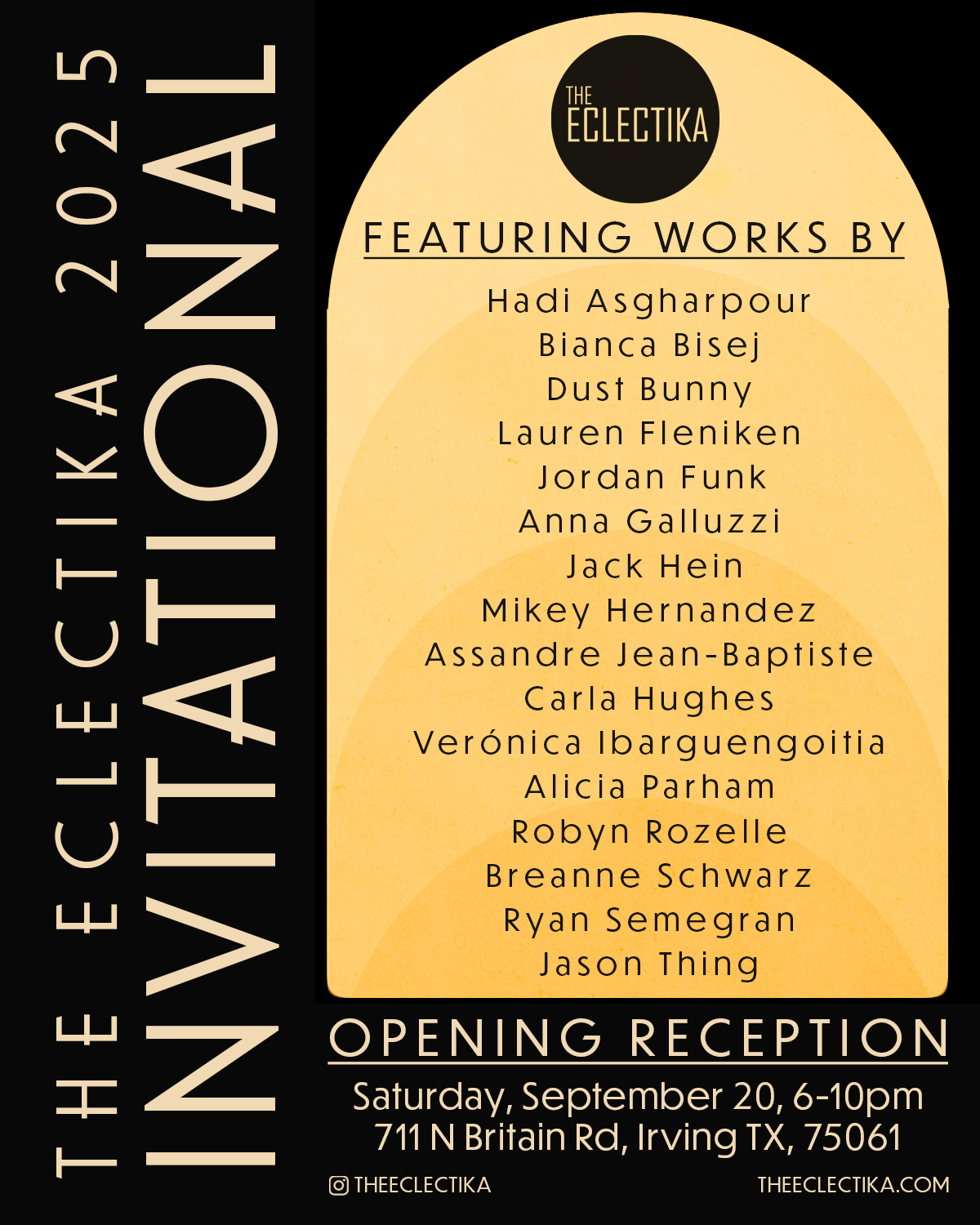 Opening: The Eclectika 2025 Invitational