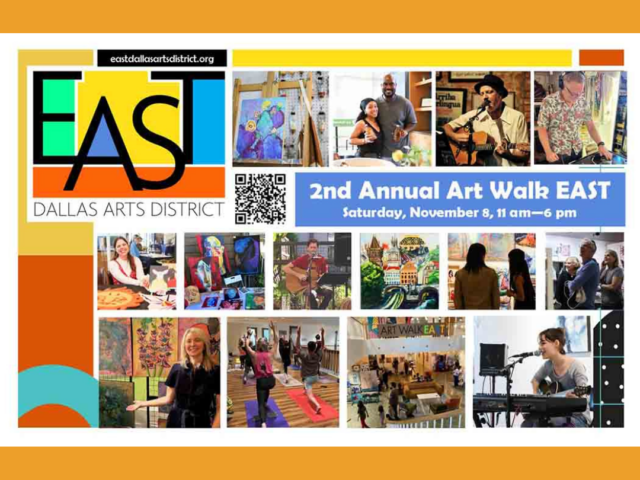 Participate in East Dallas Arts District – 2nd Annual Art Walk EAST