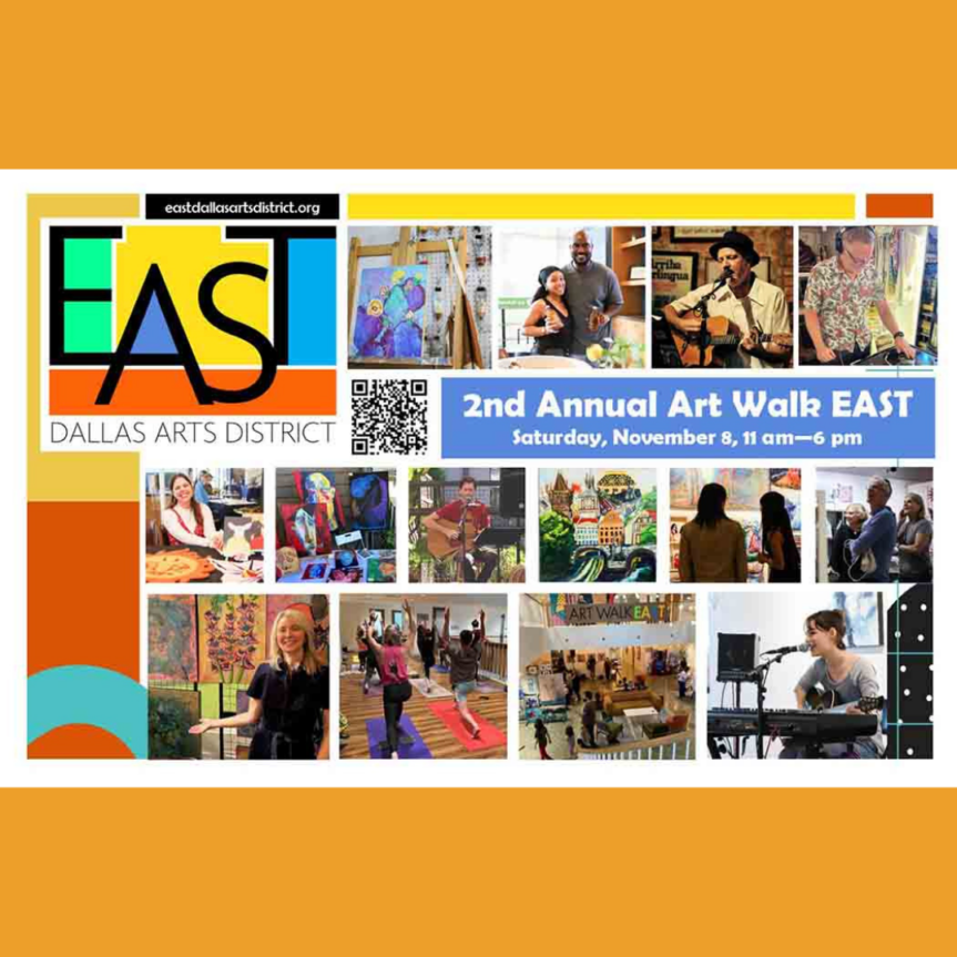 Participate in East Dallas Arts District – 2nd Annual Art Walk EAST