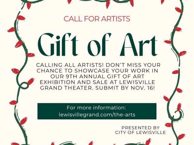Call for Artists to Exhibit at Lewisville Grand Theater