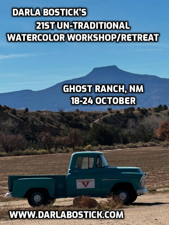 watercolor workshop provided by Denton artist