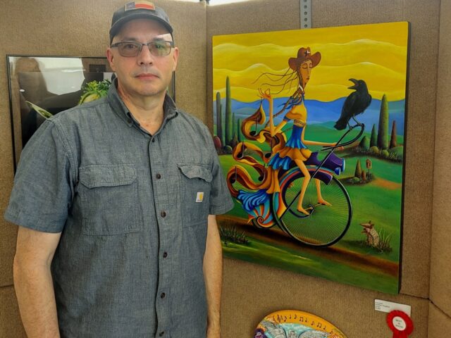 Forney Artist Geoffrey Houghton Wins Best in Show at National Accordion Association Conference Juried Art Show