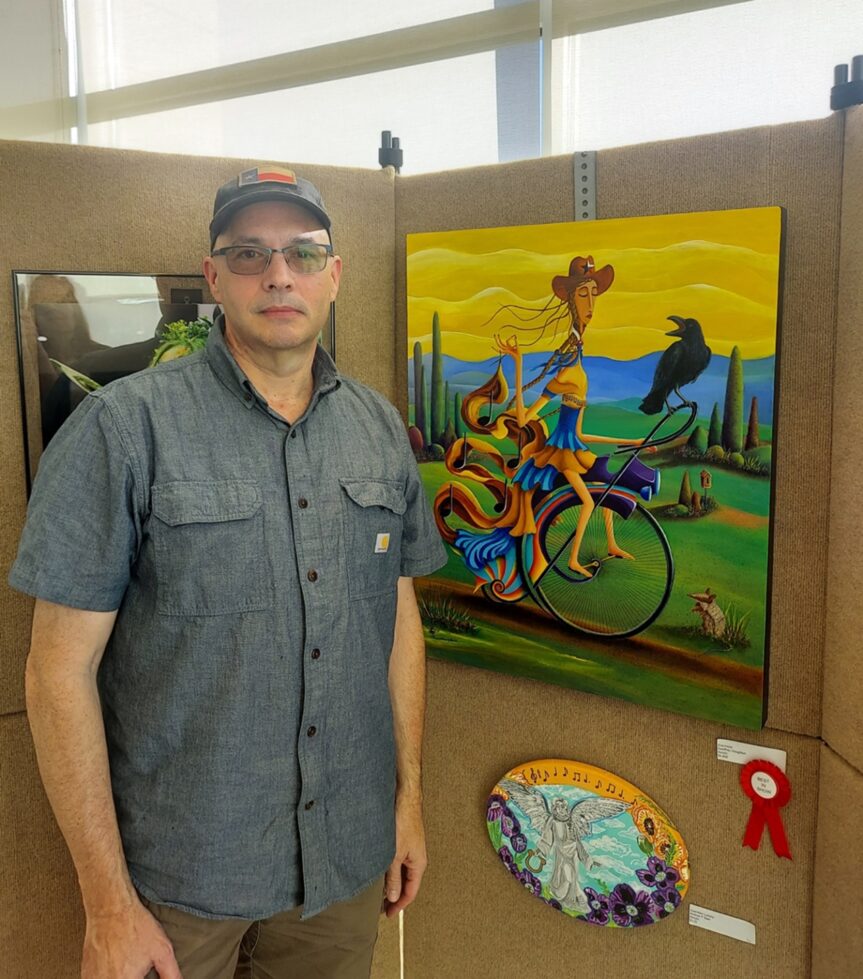 Forney Artist Geoffrey Houghton Wins Best in Show at National Accordion Association Conference Juried Art Show