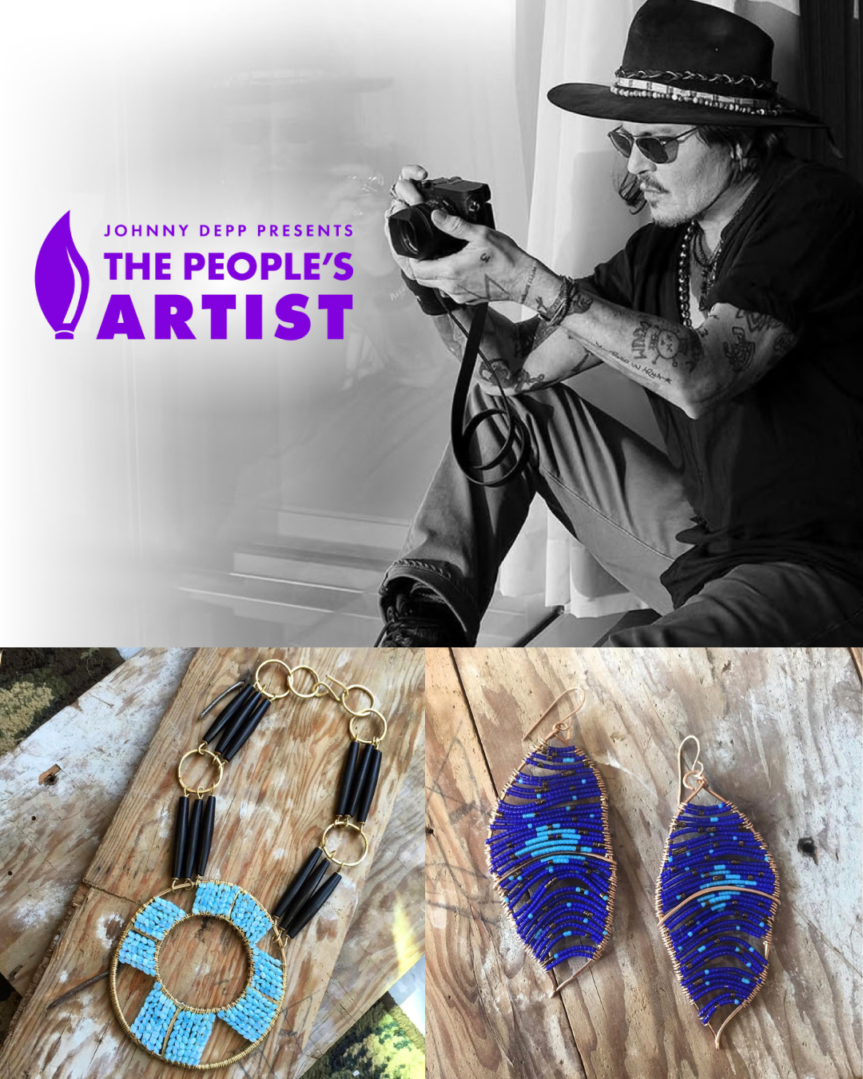 Local Artist Selected For Nationwide Johnny Depp’s Art Contest