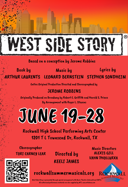 West Side Story Opens June 19