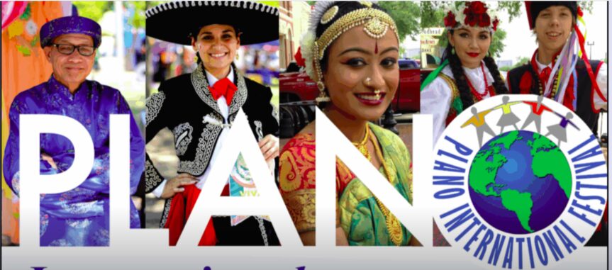 Plano International Festival on October 17th 11am-5pm at Haggard Park
