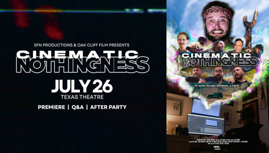 World Premiere: Cinematic Nothingness at the Texas Theatre
