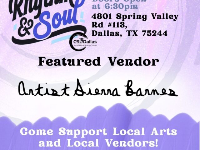 Dallas Artist Sierra Barnes Featured at Rhythm & Soul