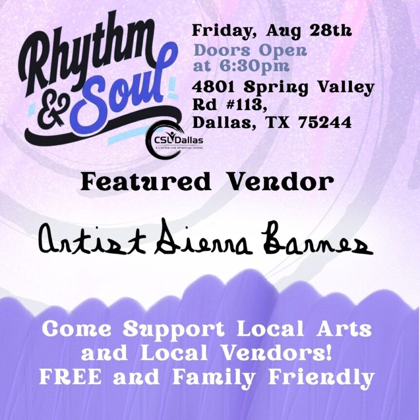 Dallas Artist Sierra Barnes Featured at Rhythm & Soul