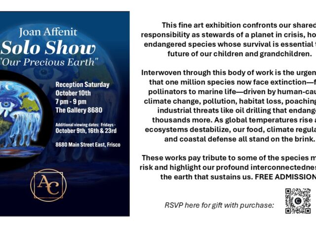 “Our Precious Earth” Solo Art Show