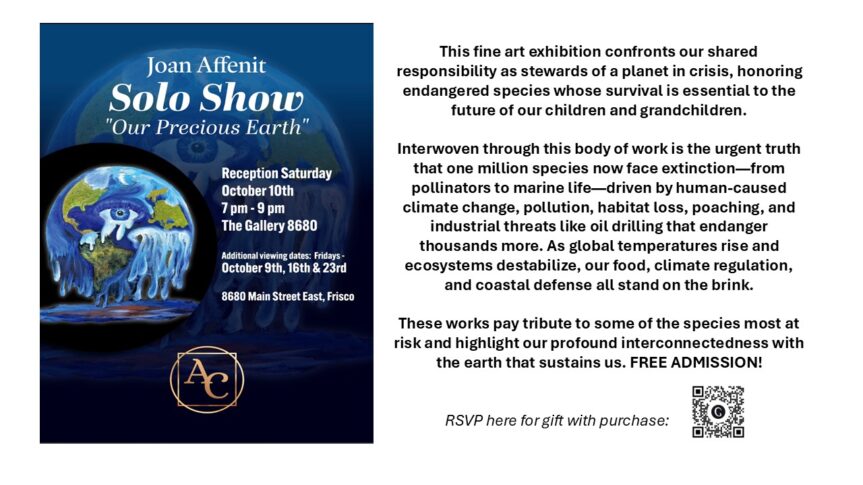 “Our Precious Earth” Solo Art Show