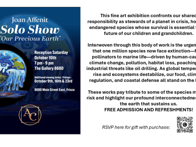 “Our Precious Earth” Solo Art Show