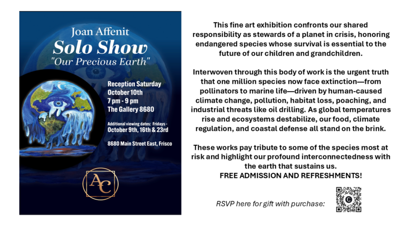 “Our Precious Earth” Solo Art Show